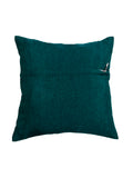 (Teal Blue) Plain- Polyester Cushion Cover - Jagdish Store Online Since 1965