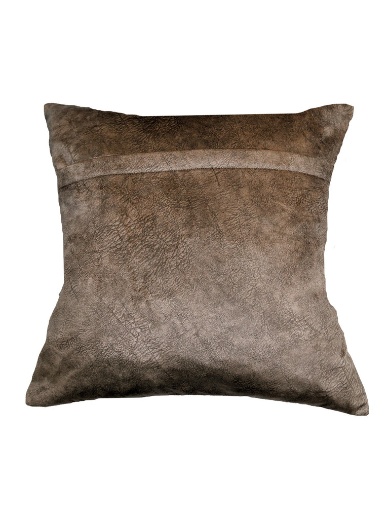 (Brown)Plain- Velvet Cushion Cover - Jagdish Store Online Since 1965