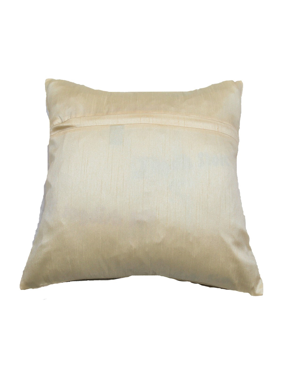 Plain oyster cream reverse with a concealed zip