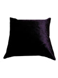 (Purple)Plain- Velvet Cushion Cover - Jagdish Store Online Since 1965