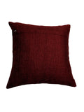 (Maroon)Plain- Cotton Cushion Cover - Jagdish Store Online Since 1965