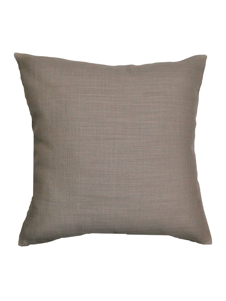 (Beige)Plain- Cotton Cushion Cover - Jagdish Store Online Since 1965