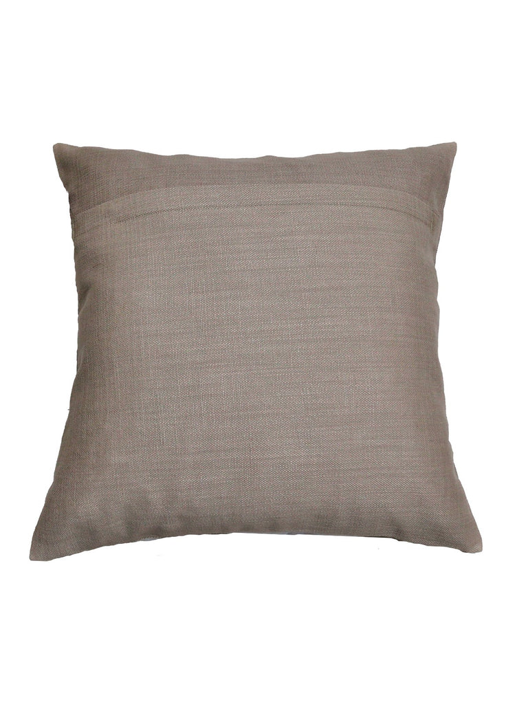 (Beige)Plain- Cotton Cushion Cover - Jagdish Store Online Since 1965