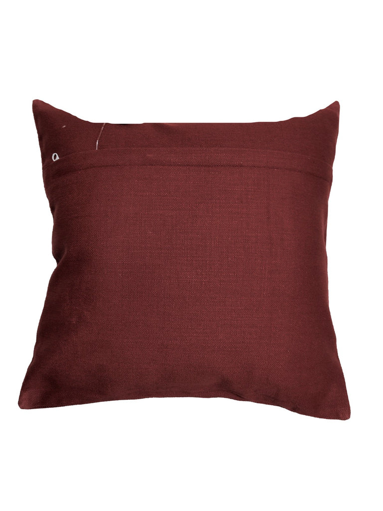 (Rust)Plain- Cotton Cushion Cover - Jagdish Store Online Since 1965