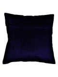 (N.Blue)Plain- Velvet Cushion Cover - Jagdish Store Online Since 1965