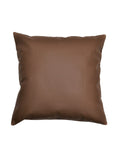 (Brown)Jeunesse- Leather Cushion Cover - Jagdish Store Online Since 1965