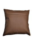 (Brown)Jeunesse- Leather Cushion Cover - Jagdish Store Online Since 1965