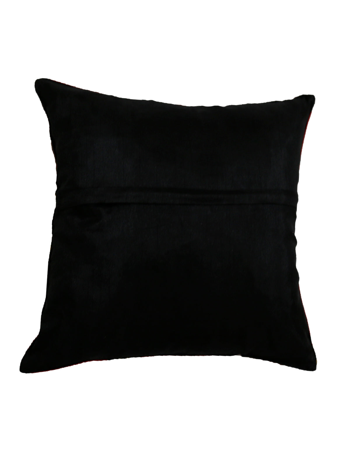 Plain black reverse with concealed zip