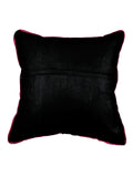 (Black)Embroidery- Polyester Cushion Cover - Jagdish Store Online Since 1965