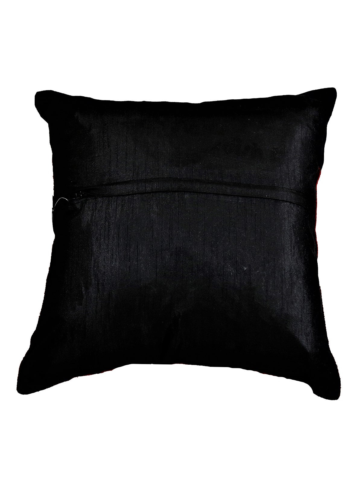 Plain black reverse with concealed zip