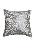 (White)Embroidery- Polyester Cushion Cover - Jagdish Store Online Since 1965