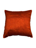 (Orange)Embroidery- Polyester Cushion Cover - Jagdish Store Online Since 1965