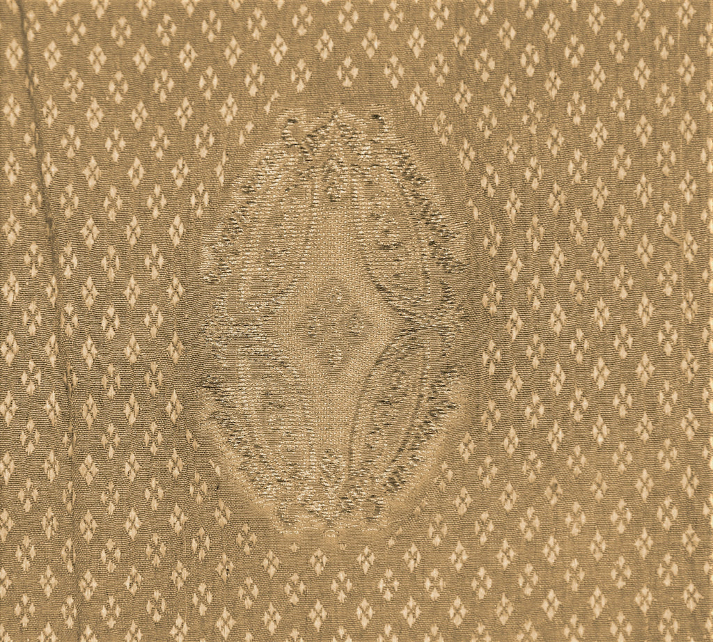 Dollar Butta Upholstery Fabric Silk (Gold)-Rs. 1150 per mtr - Jagdish Store Online Since 1965