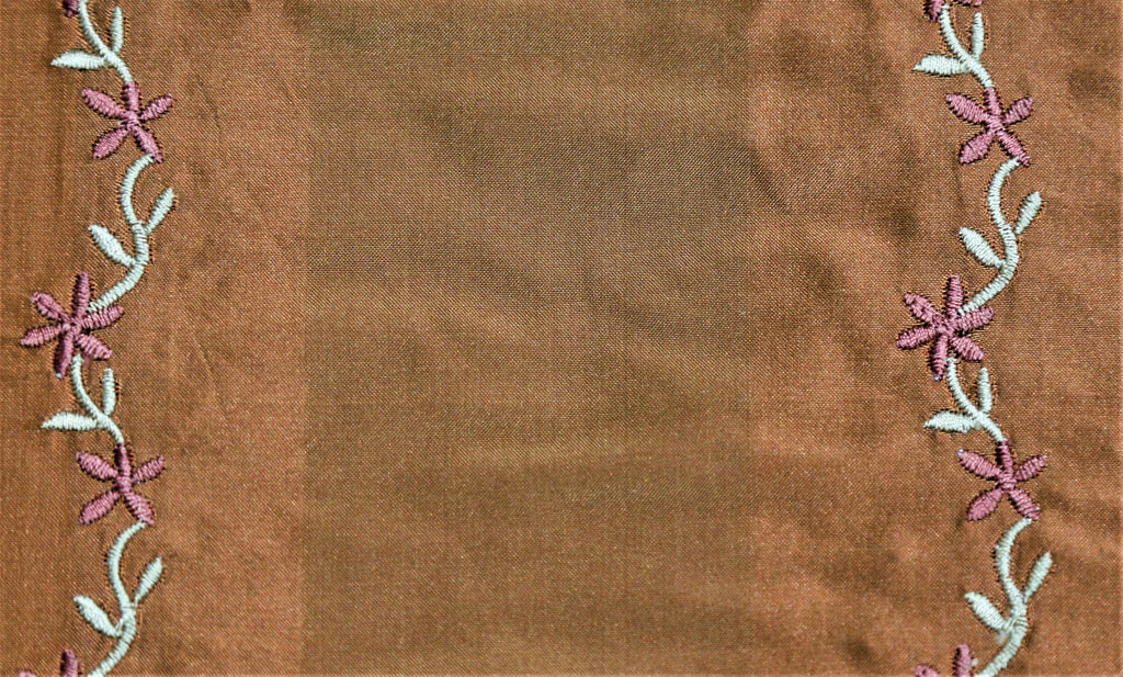 Secta Upholstery Fabric Silk (New Rust)-Rs. 1675 per mtr - Jagdish Store Online Since 1965