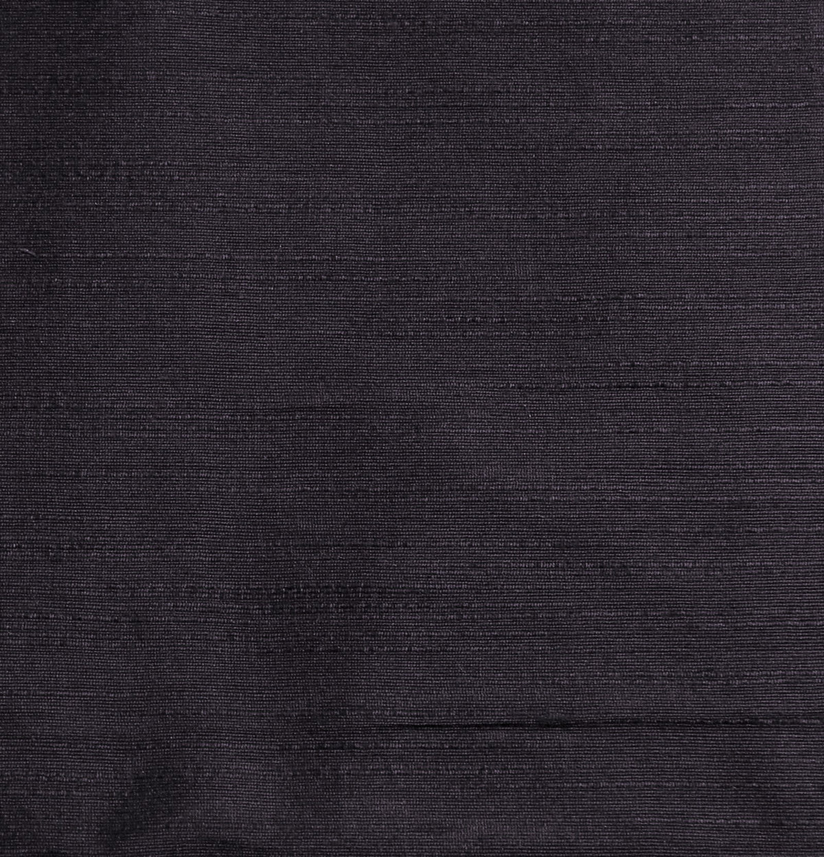 Charcoal-grey polysilk upholstery fabric in a plain, even colour