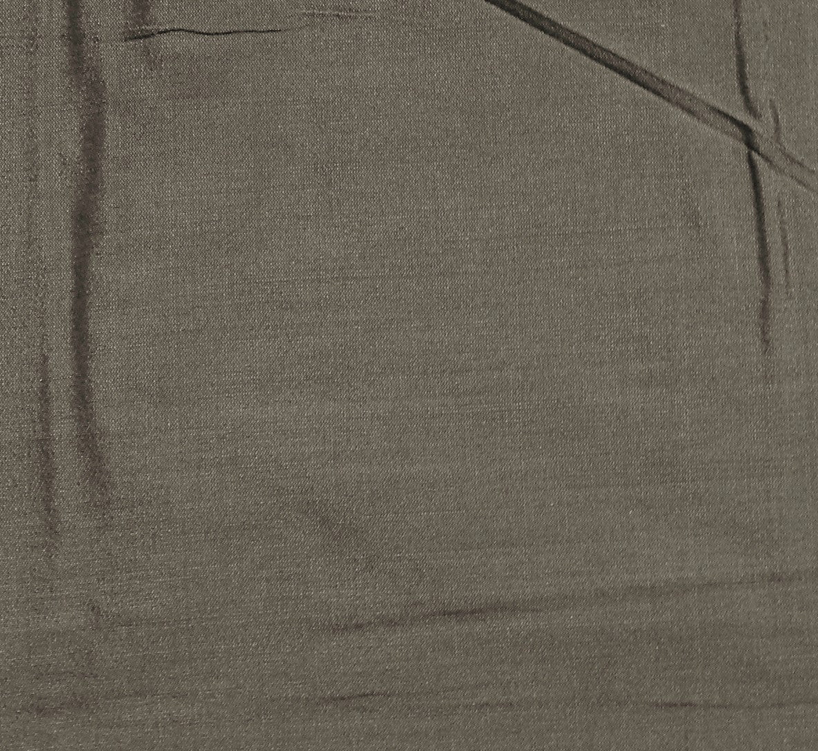 Mushroom-grey silk upholstery fabric in a plain, even colour