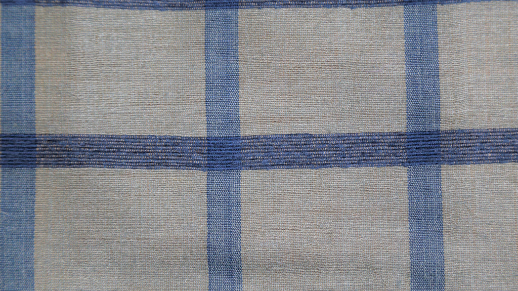 Scheme Upholstery Fabric Silk (Grey/Blue)-Rs. 750 per mtr - Jagdish Store Online Since 1965
