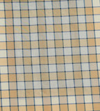 Zena Check Upholstery Fabric Silk (Cream)-Rs. 950 per mtr - Jagdish Store Online Since 1965