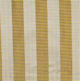 Tafeta Stripe Upholstery Fabric Silk (Gold)