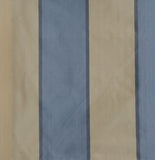 Tamasha Stripe Upholstery Fabric Silk (Blue/Beige)