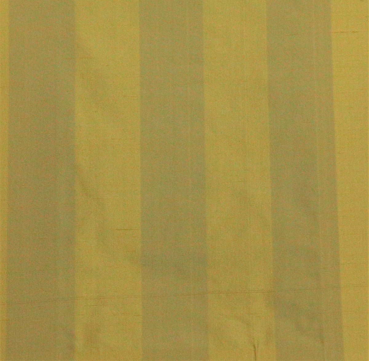 Olive-gold silk upholstery fabric with a subtle self-striped sheen