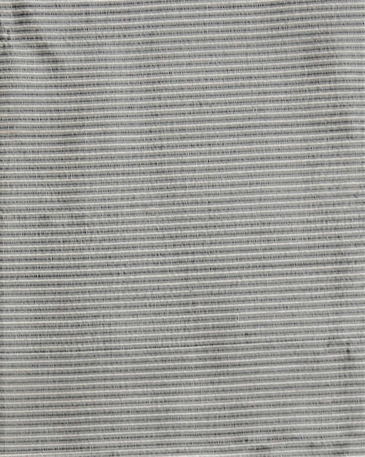 Light grey silk upholstery fabric with a heavy ribbed weave texture