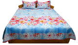 Printed-Cotton Quilted BedCover Set-(1 bedcover+ 2 Pillow Covers) - Jagdish Store Karol Bagh Online Since 1965