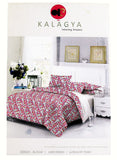 Kalagya Bloom Printed Double Bedsheet with 4 Pillow Covers