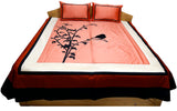 Patch Work PolySilk Quilted BedCover Set-(1 bedcover+ 2 Pillow Covers) - Jagdish Store Karol Bagh Online Since 1965