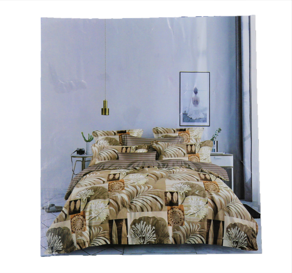 Printed Cotton AC Set-(1 bedsheet+ 1 AC Quilt + 2 Pillow Covers) - Jagdish Store Online Since 1965