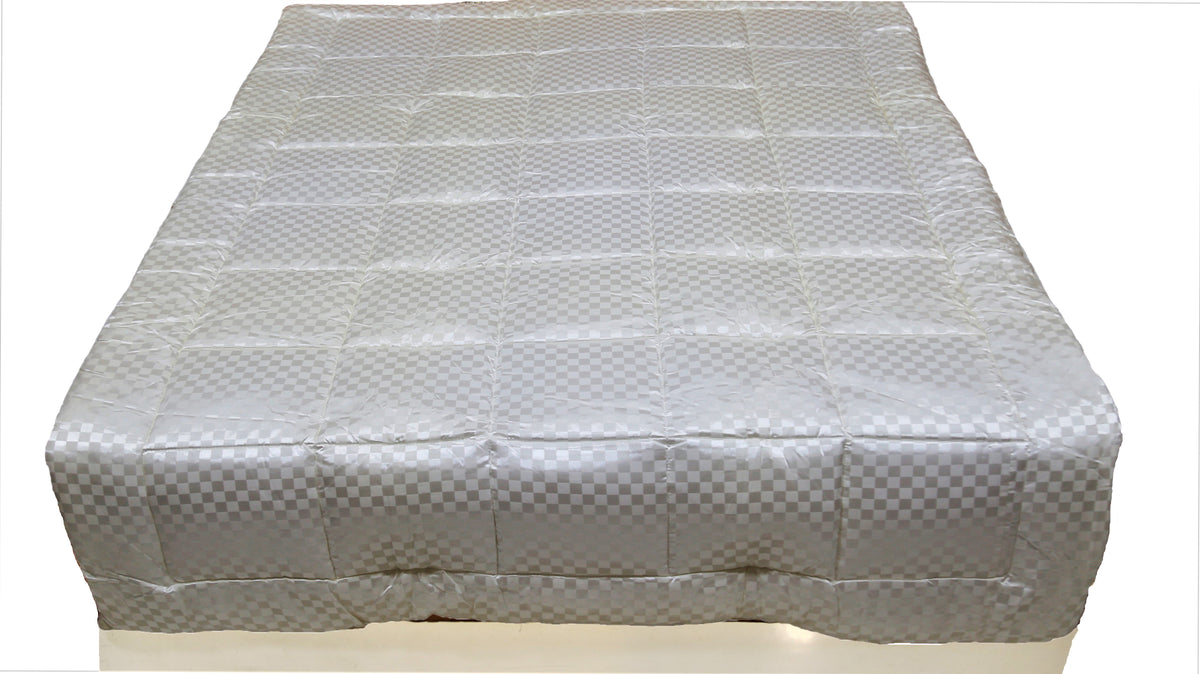Grey Quilt front view