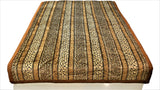 Jaipuri(Brown) Blanket Quilt (60x90 Inch)-250 GSM - Jagdish Store Online Since 1965