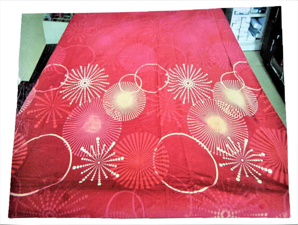 Printed (Red) Cotton Duvet Cover(225x250 Cm) - Jagdish Store Online Since 1965