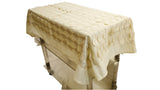 Patch Embroidered  (36 X 54 Inch) Table Cover(Cream)-Polyester - Jagdish Store Online Since 1965