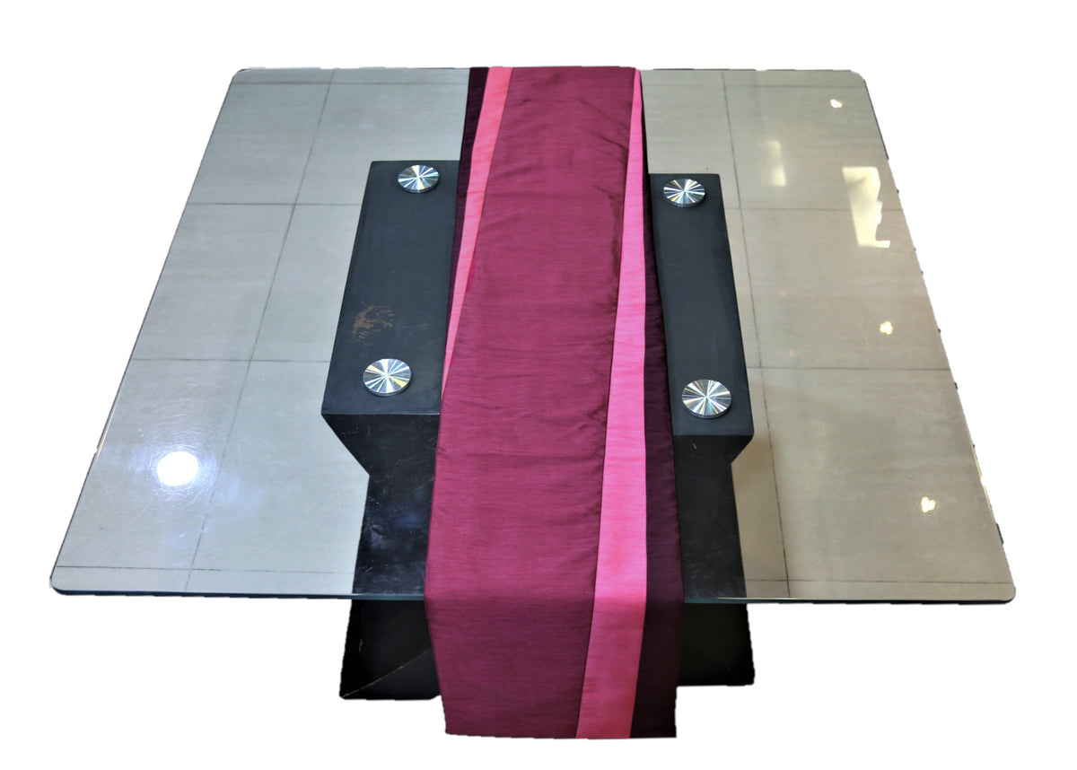 Connector(13 X 90 Inch) Table Runner(Pink)-Polyester - Jagdish Store Online Since 1965