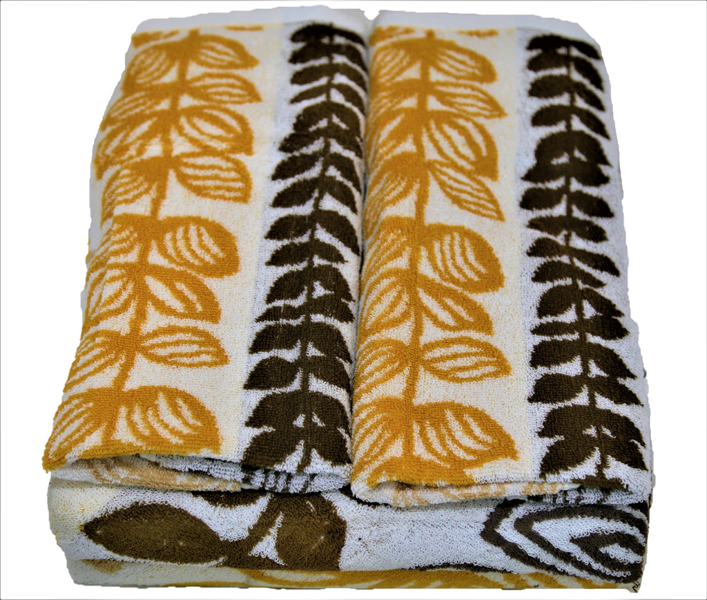 (Multi) Printed Cotton Bath Towel Set-4 Pcs Set - Jagdish Store Online Since 1965