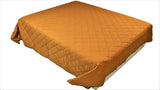 Double Side(Orange/Green) PolyCotton AC Quilt (90x108 Inch)-250 GSM - Jagdish Store Online Since 1965
