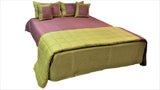 Pintex Cotton Wedding Set-(1 bedcover+ 1 Quilt + 2 Pillow Covers + 2 Cushion Covers) - Jagdish Store Online Since 1965